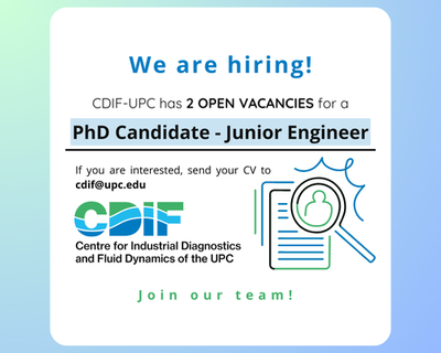 2 open vacancies: PhD Candidate and/or Junior Engineer for EU and Industrial Research Projects in the field of Hydropower