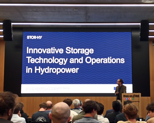 CDIF at Harnessing Hydropower’s Energy Storage and Flexibility for the Energy Transition seminar and STOR-HY’s 3rd Consortium meeting in Sion